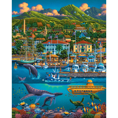 Puzzle Dowdle - Maui - 500 Κομμάτια 2