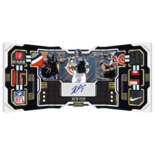 2021 Playbook Football Mega Box - 20 Κάρτες Ανταλλαγής Ανά Κουτί - Μία Αυτογραφία ή Κάρτα Μνημείου 2