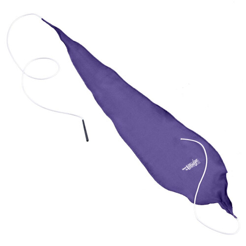 Hodge Silk oboe swab - Purple profundo