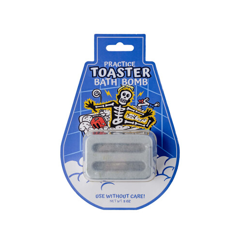 Lustiges Scherzgeschenk Badebombe (Toaster)