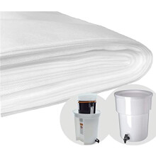 (50 Pack) Kaffe Filter för Kall Bryggning, 20" x 20" för Kommersiella Kaffe Maskiner