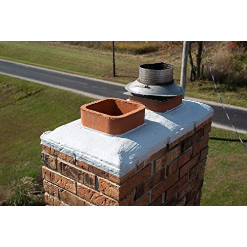 MasonryDefender Chimney Crown Sealer  Brushable Sealant Fixes Cracked 2