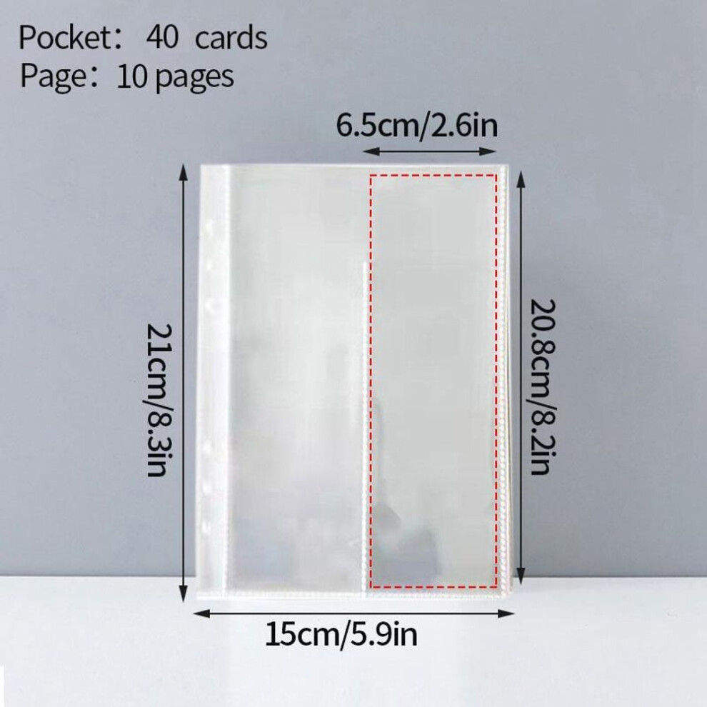 (10 inner pages/4#) A5 Photo Card Binder Diy Photo Card Collection This Idol Polaroid Album Scrapbook Polaroid Album Binder