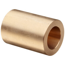 Bunting-lager CB202410 SLEEVE (PLAIN) Lager Cast Bronze C93200 (SAE 660) 1- 1/4 """" Bore x 1- 1/2 """" OD x 1-1/4 """" Lngd