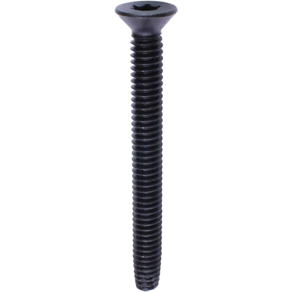 U-Turn - 516-18 X 2 12 Inch Flat Head Floorboard Thread Cutting Screws, Type F, T40 Torx, Black Phosphate (50 Pack)-image-OPC-PDTSQCV-NEW
