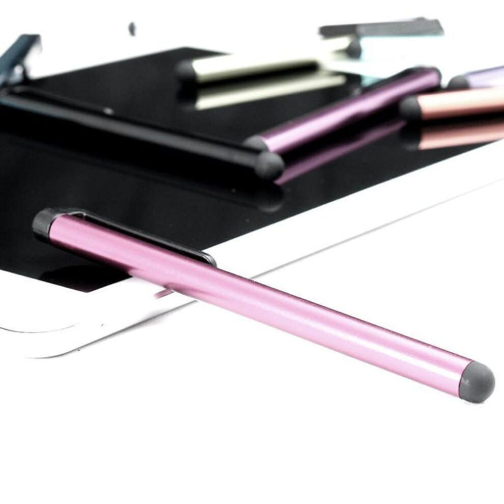 (pink) 1pc Capacitive Touch Screen Stylus Pen For Ipad Air Mini For Samsung Xiaomi Iphone Universal Tablet Pc Smart Phone Pencil