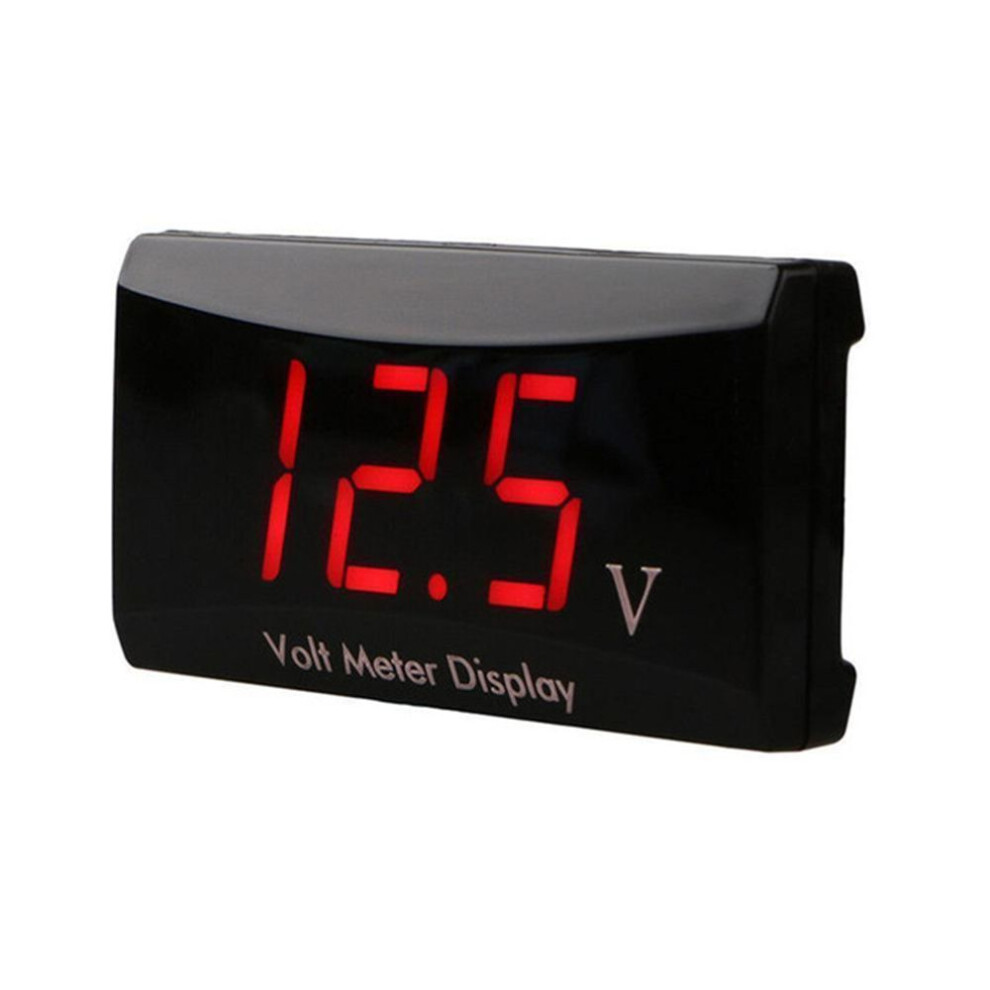 (red) Protection Ammeter 0.56inch Led Display Tester Panel Volt Voltage Meter Digital Voltmeter
