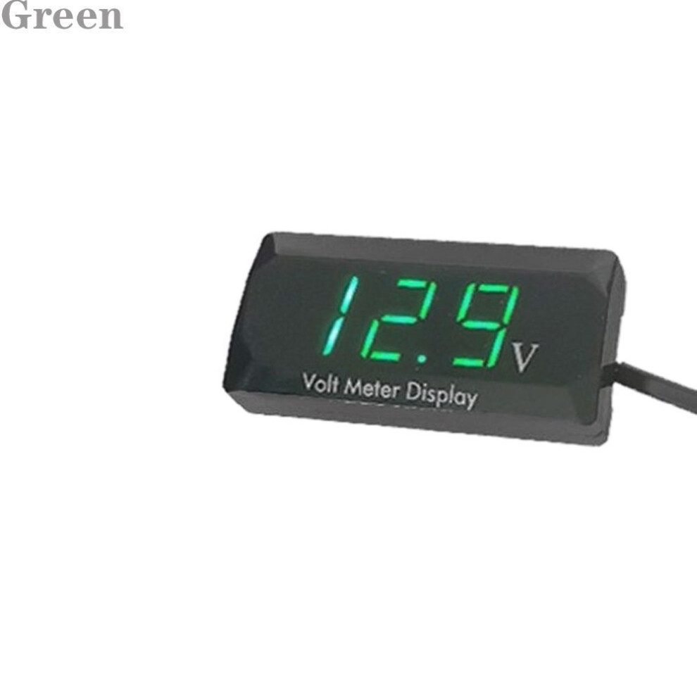 (green) Protection Ammeter 0.56inch Led Display Tester Panel Volt Voltage Meter Digital Voltmeter