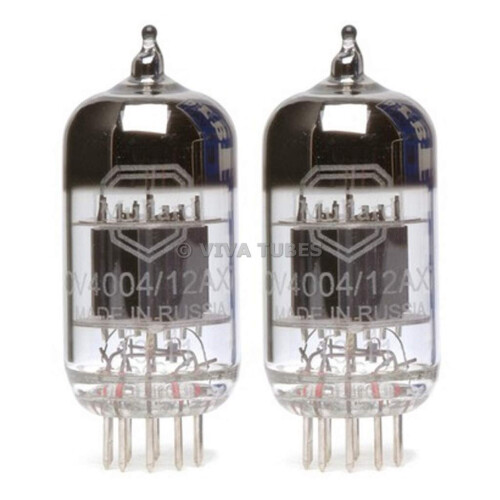 Mullard CV4004 / 12AX7, paire assortie