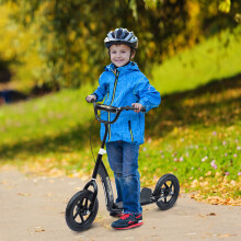 HOMCOM 4 Colours Push Scooter Teen Kids Children Stunt Bicycle Ride On Toy Black