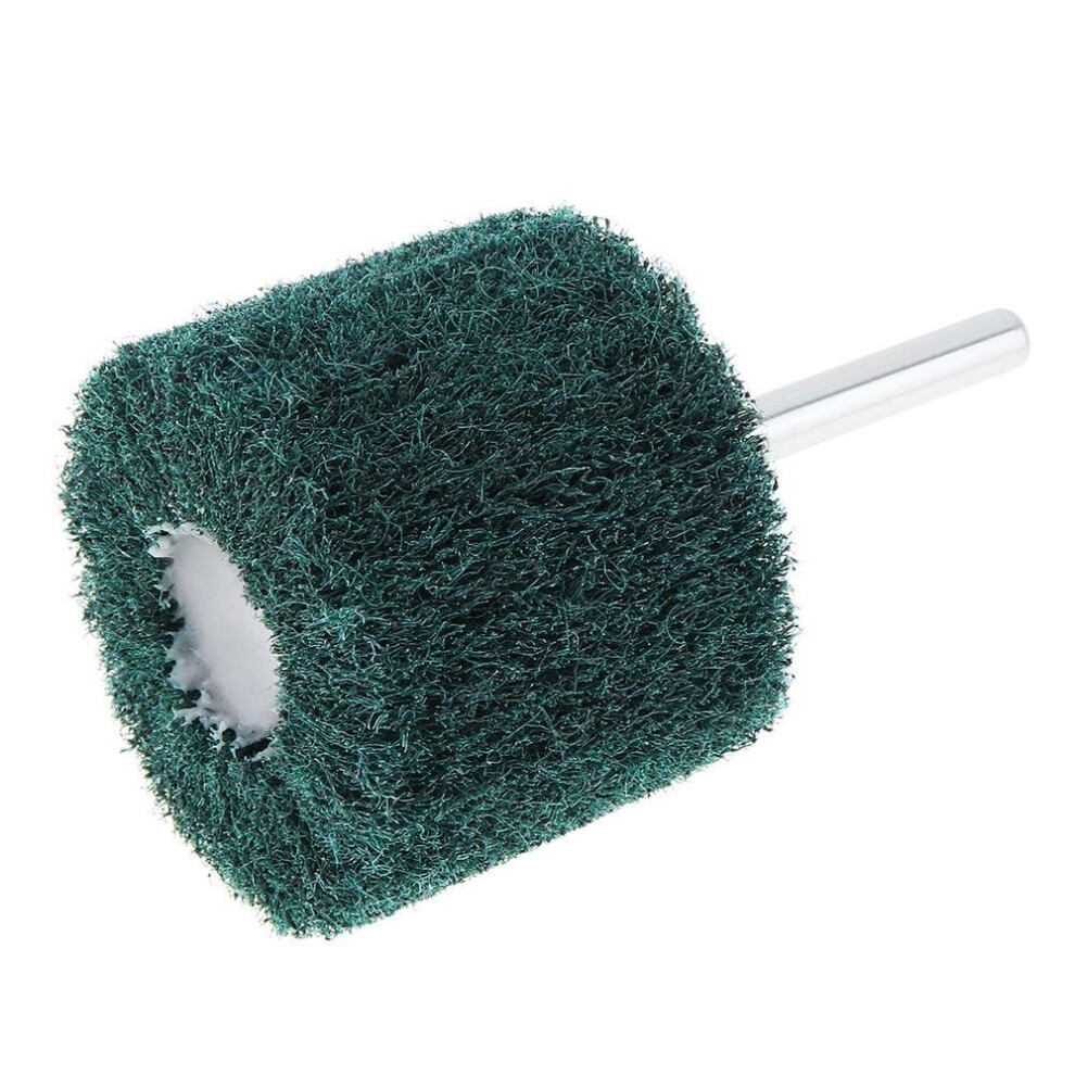 6mm Scouring Pad Grinding Sanding Head Polishing Brush Wheel For Stainless Steel / Aluminum Grinding Polishing