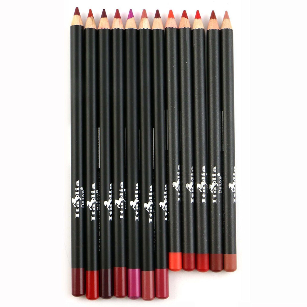 Stradivarius - Itali 12Pc Italia Deluxe Ultra Fine Lip Liner Set Of 12 Color