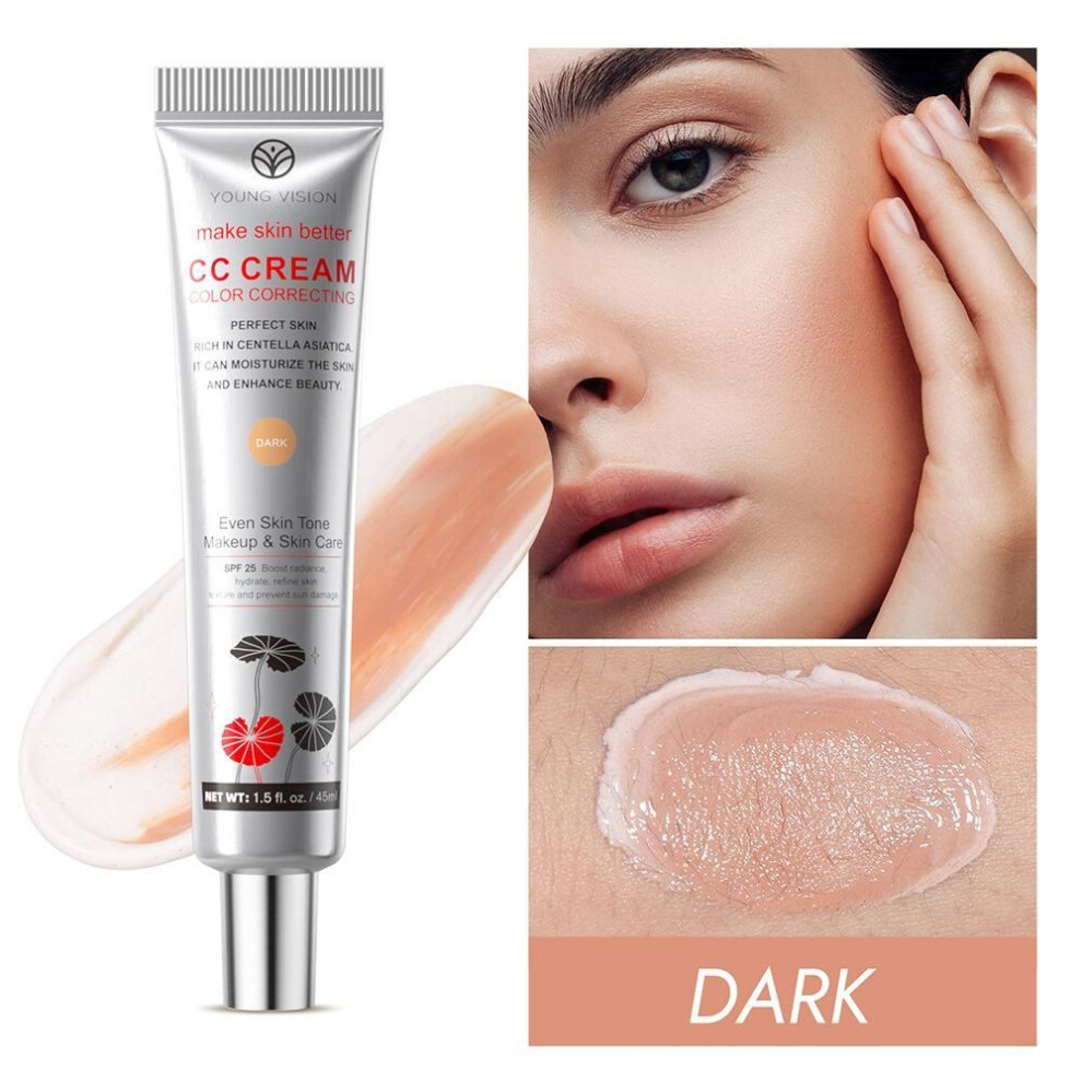 (4#) Centella Asiatica CC Cream Concealer Lasting Invisible Pore Moisturizing Brightening Makeup Primer Isolation Cream