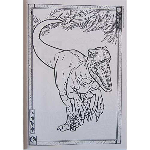 Lazy Days Jurassic World Fallen Kingdom Jumbo Βιβλίο Χρωματισμού και Δραστηριοτήτων - 96 Σελίδες 1