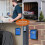 Security Key Safe Wall Mounted Mini Key Lock Box with Resettable B4-Digit 17