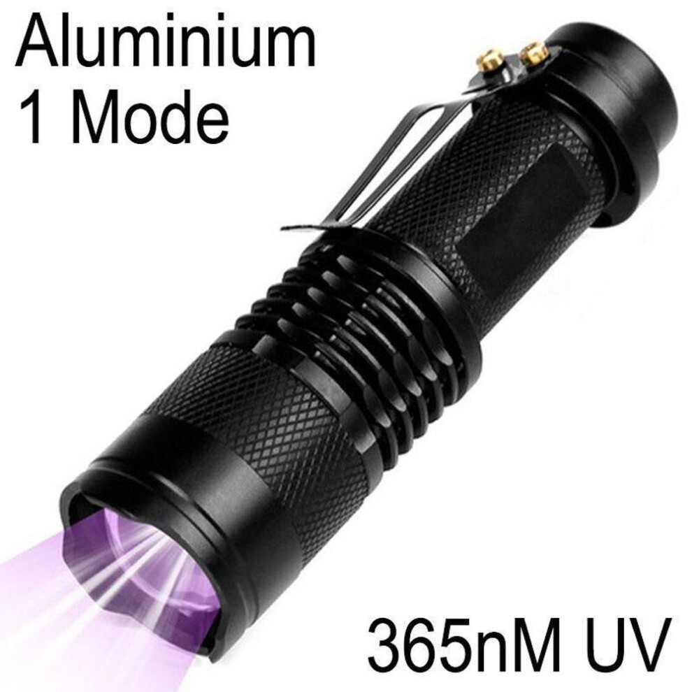 (365nM UV Torch) Ultra Violet Led Flashlight Blacklight Light 395/365nm Inspection Lamp Torch Light Uv Lamp Zoomable 3 Mode Ultraviolet Lamp
