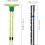 2 Pieces Sewing Gauge Sewing Measuring Tool - 5-in-1 Ruler 5