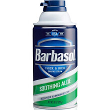 Barbasol Verzachtende Aloë Dikke &amp; Rijke Scheercrème 10 oz (2 Pak)