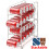 2 Pack - Simple Houseware Stackable Beverage Soda Can Dispenser Organizer Rack, White 2