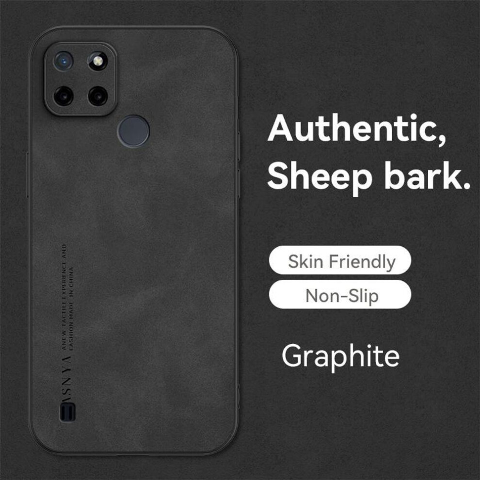 (black, Realme C25) For Realme C21Y C25Y Case Hard TPU Silicone Bumper Shockproof Phone Case Realme C25 C25s C30 C30S Casing Cover