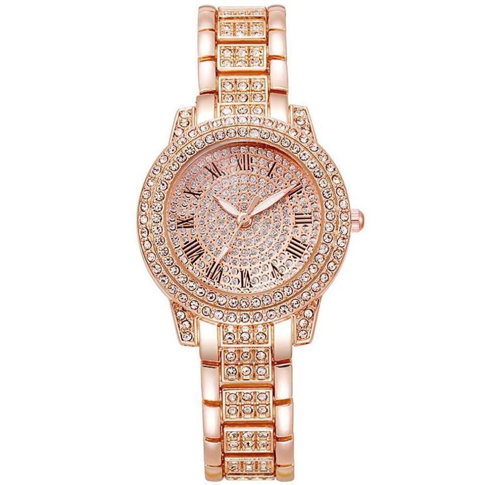 (rose gold) Rose Golden Fashion Luxury Women&apos;s Watches Original Design Woman&apos;s Quartz Wristwatches Best Gifts For Wife,family,friend