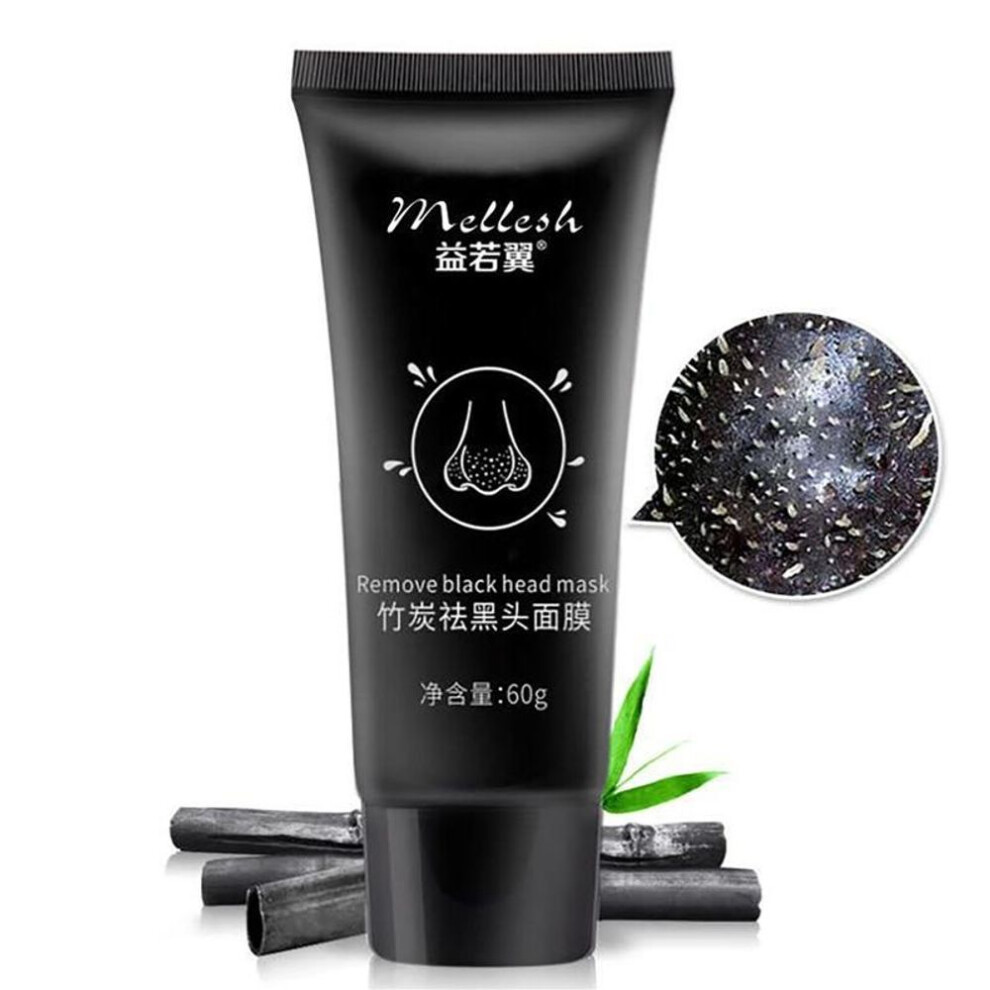 Nose Blackhead Remover Mask Bamboo Charcoal Mud Pore Cleaner Deep Cleaning Peel Acne Mask Skin Care