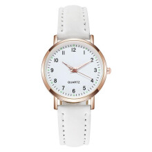 (white) Luxury Ladies Luminous Hands Quartz Watches Fashion Ladies Quartz Wristwatches Gifts for Wife,Girl,Family