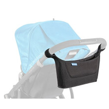 Organizador para cochecitos UPPAbaby Carry-All para padres. Compatible con cochecitos Vista Cruz Minu serie G. Bolsillo seguro con cremallera y c