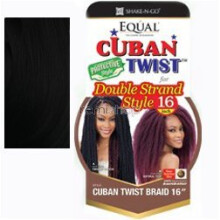 Freetress Equal Synthetic Hair Braids Havana Twist Style Cuban Twist 1