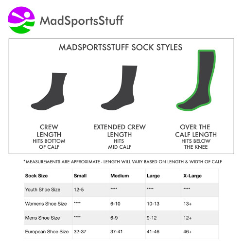 MadSportsStuff Baseball Stirrups Pattern D Navy/Columbia Blue/White Large 1