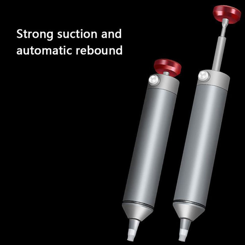 1pc Aluminum Alloy Powerful Desoldering Pump Picker Suction Tin Soldering Pen Removal Vacuum Solder Iron Welding Repair Tool