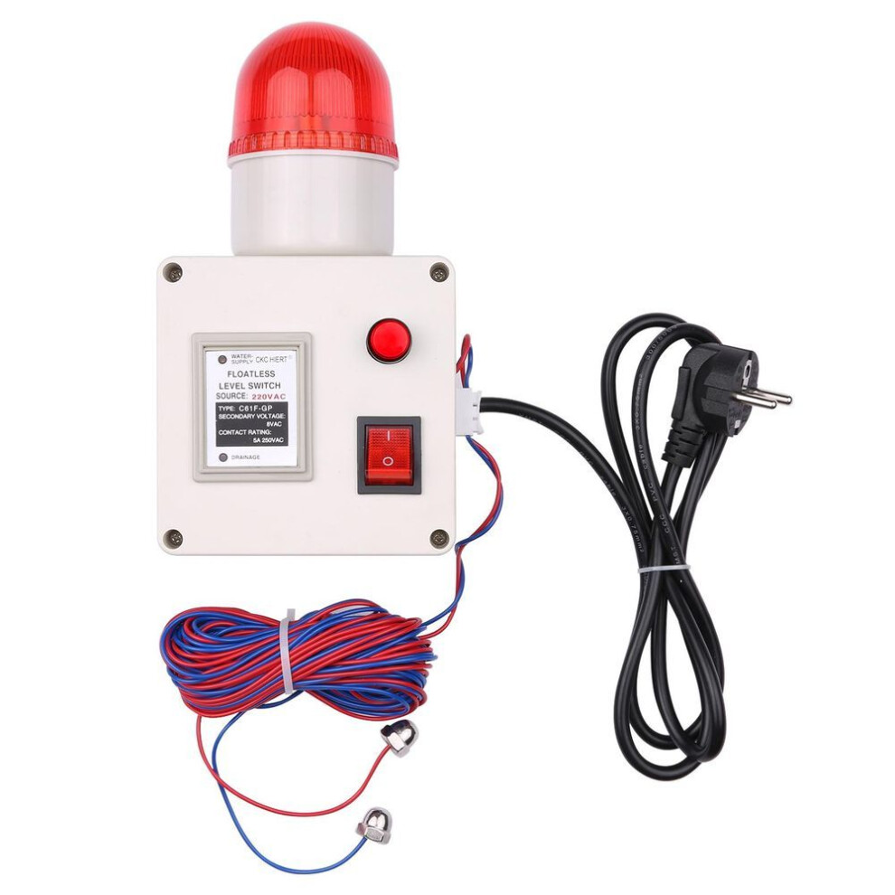 (Low Water Alarm Without Mount) Water Level Indicator Alarm Water Level Alarm Sensor Waterline Indicating Alarm Low Or High Water