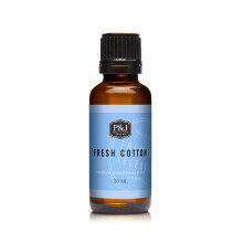 P&J Duftl, frisches Baumwolll, 30 ml  Kerzendfte fr die Kerzenherstellung, Freshie Dfte, Seifenherstellungszubehr, Diffusorldfte
