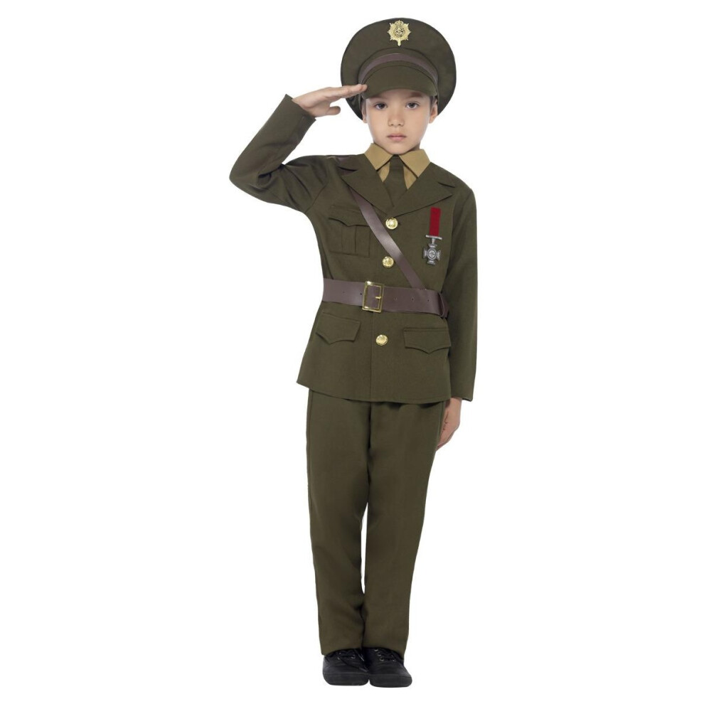 Smiffys Boys Military Costume