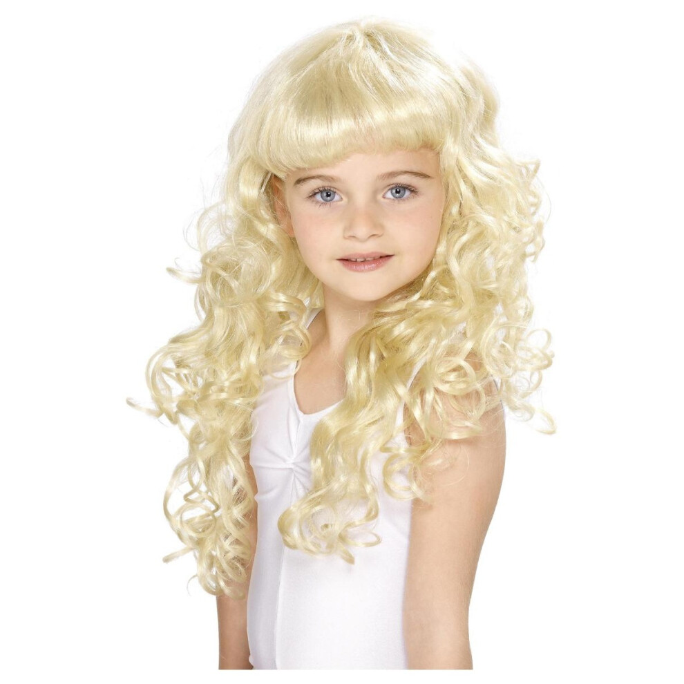 Smiffys Girls Princess Wig