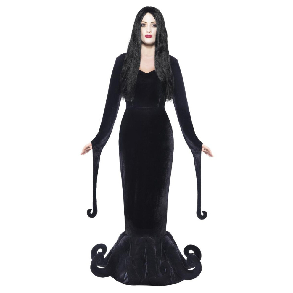 Smiffy's (S, ) Womens/Ladies Duchess Of The Manor Costume Dress Black