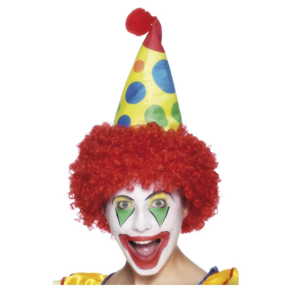 Smiffys Unisex Adult Clown Costume Hat