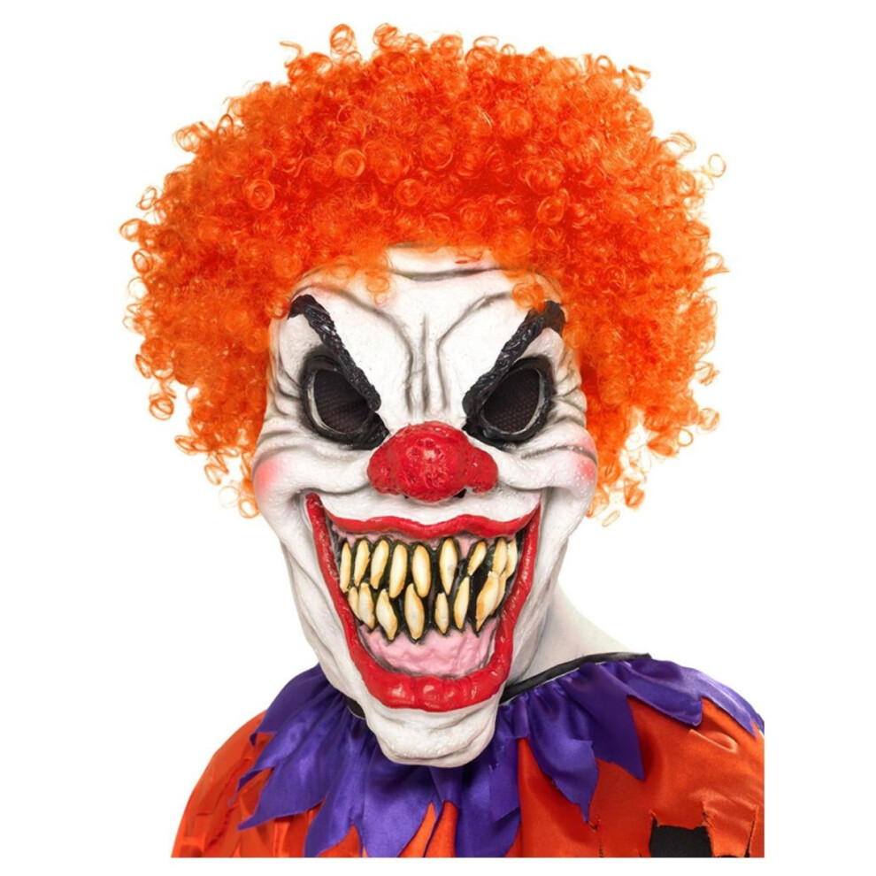 Smiffys Unisex Adult Scary Clown Mask