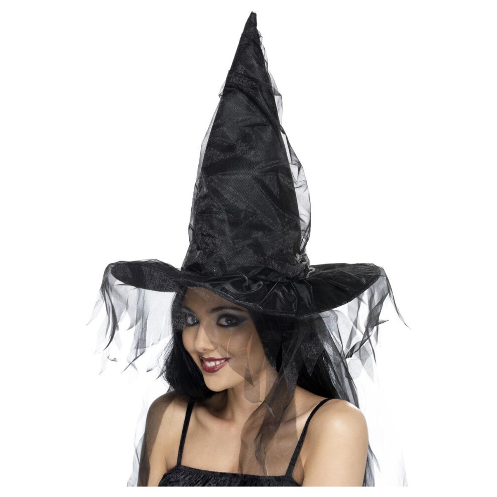 Smiffys Womens/Ladies Witch Costume Hat