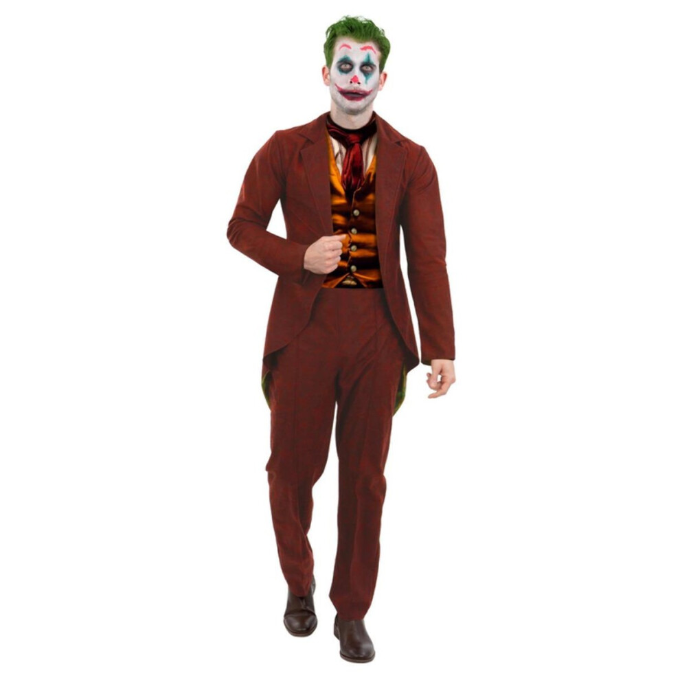 (XL R, Red) Smiffys Mens Modern Trickster Costume Set