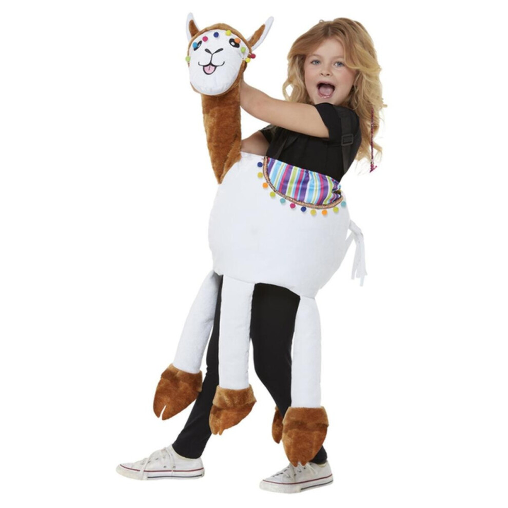 Smiffys Childrens/Kids Ride In Llama Piggy Back Costume