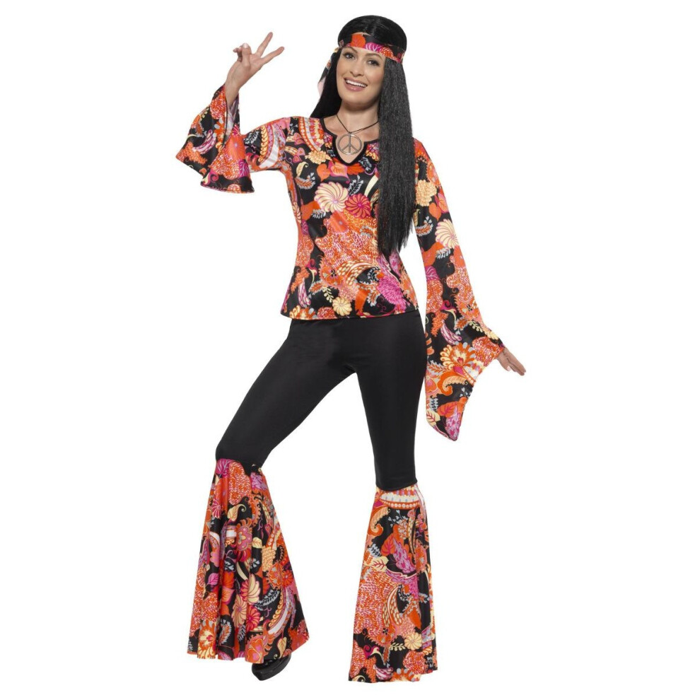 Smiffys Womens/Ladies Willow The Hippie Costume Set