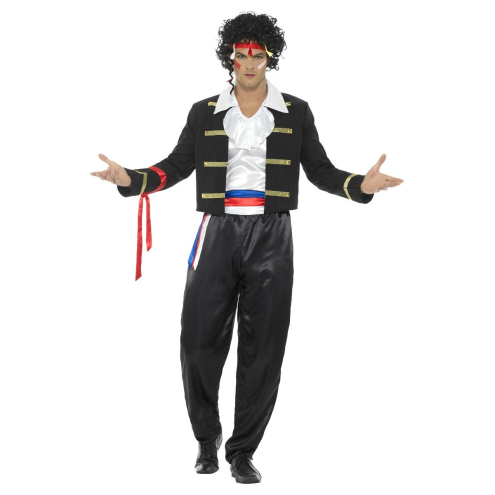 Smiffys Mens 80s New Romantic Costume Set