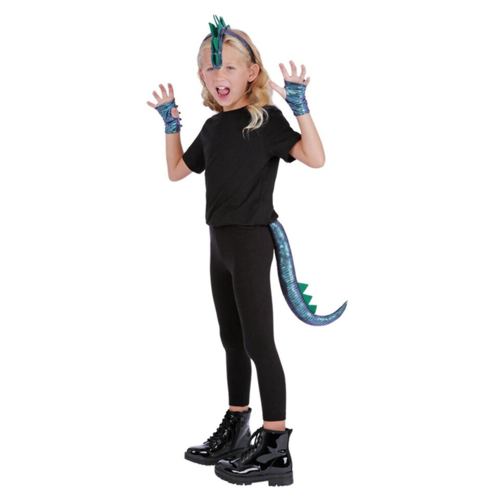 Smiffys Childrens/Kids Dragon Metallic Costume Accessory Set