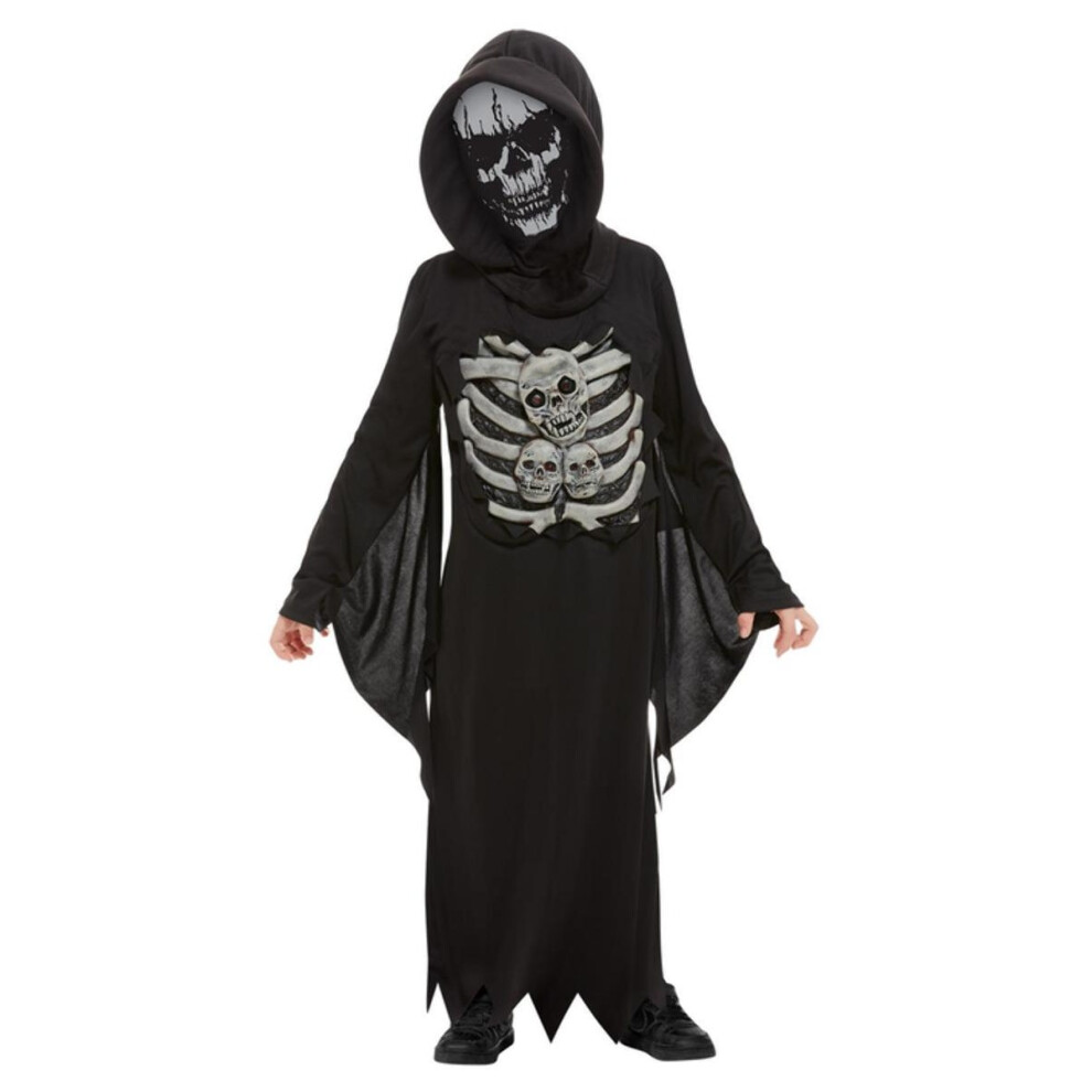 (4-6 Years, Black) Smiffys Childrens/Kids Skeleton Costume