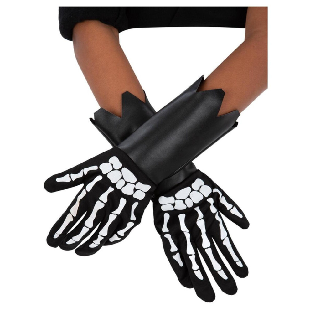 Smiffys Childrens/Kids Skeleton Hand Gauntlet Glove