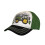 John Deere Καπέλο Μπέιζμπολ John Deere για Αγόρια με Σχέδιο Τρακτέρ, Πράσινο/Μαύρο/Λευκό 1