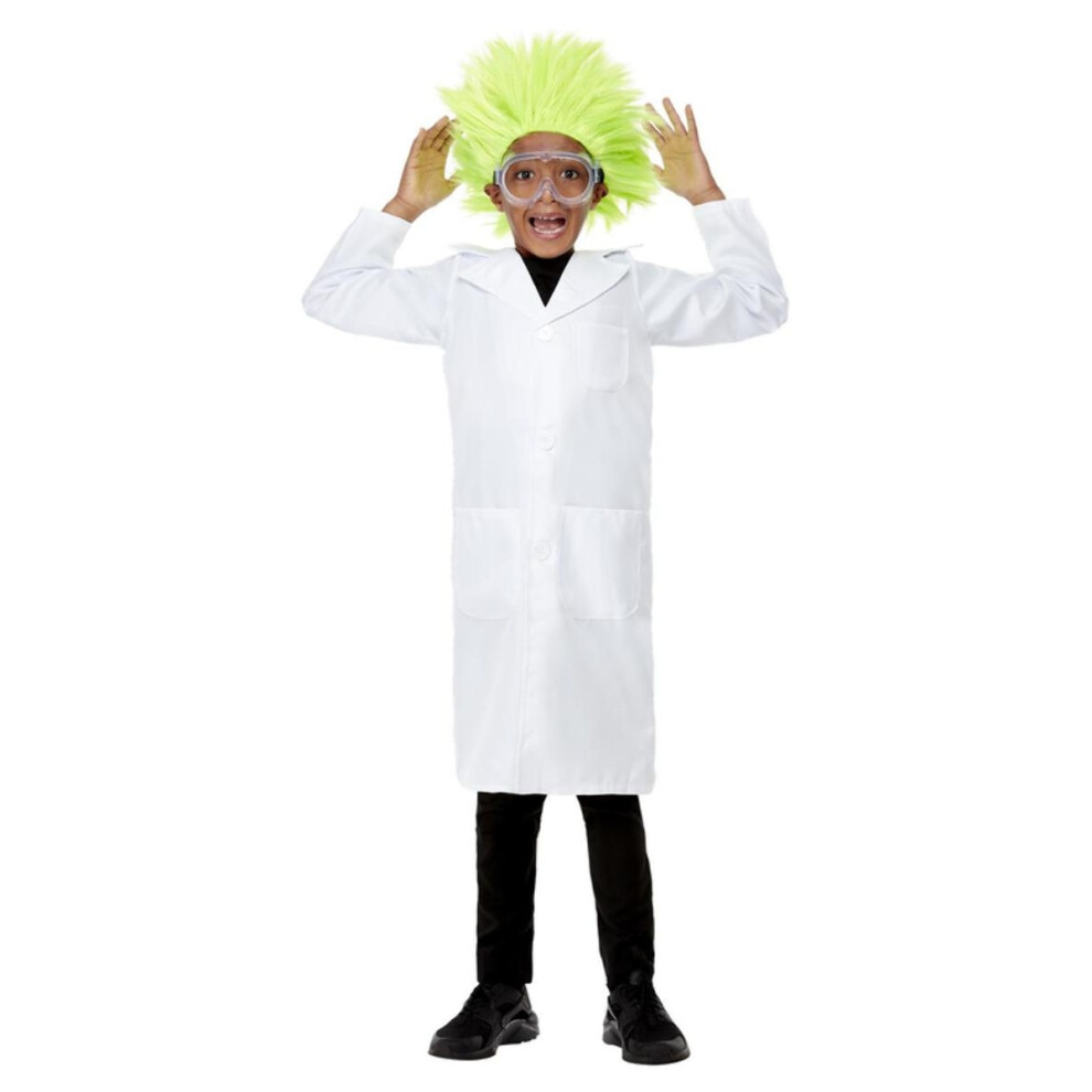 (10-12 Years, White) Smiffys Childrens/Kids Science Lab Costume Jacket