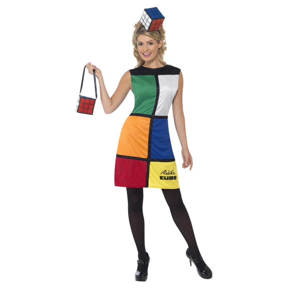 Smiffys Womens/Ladies Rubik's Cube Costume