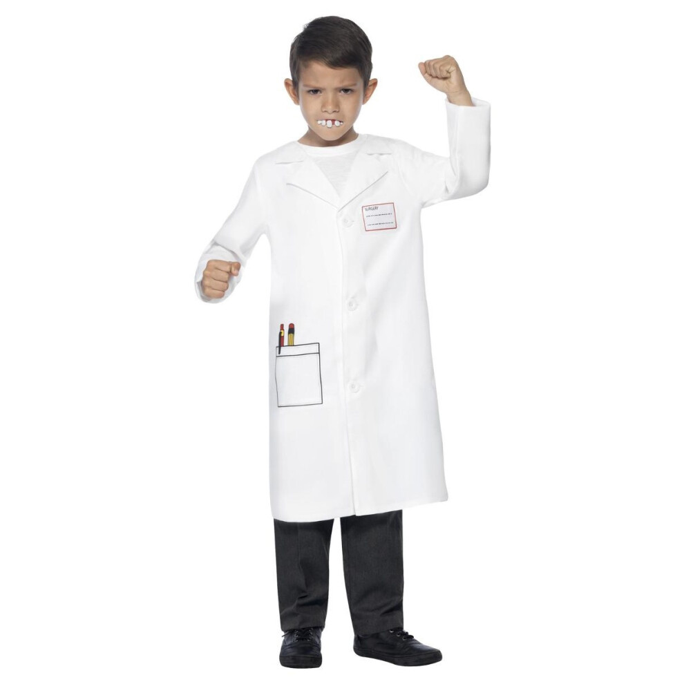 (M, White) Smiffys Childrens/Kids Dentist Costume Set